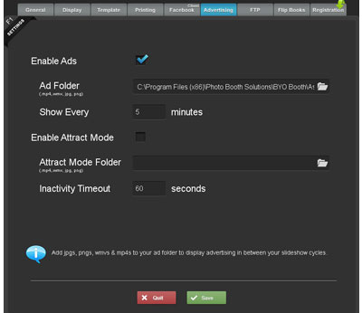 Display Advertising Settings